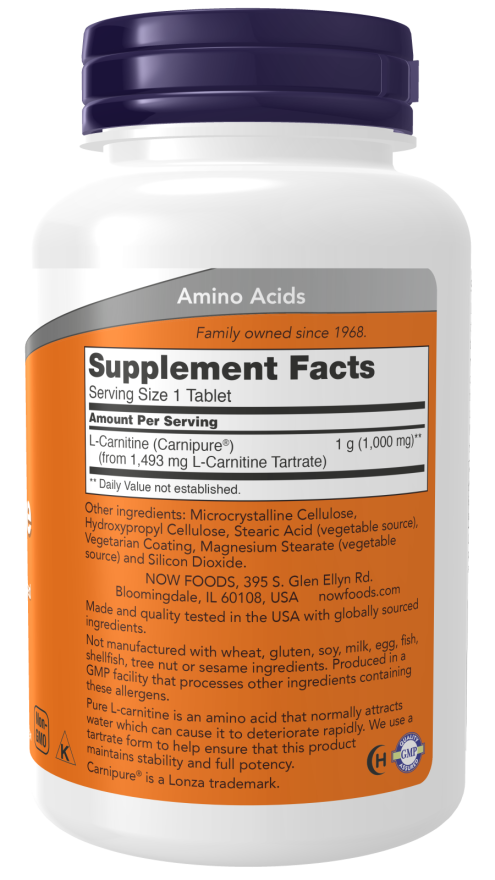 L-Carnitine 1000 mg Tablets