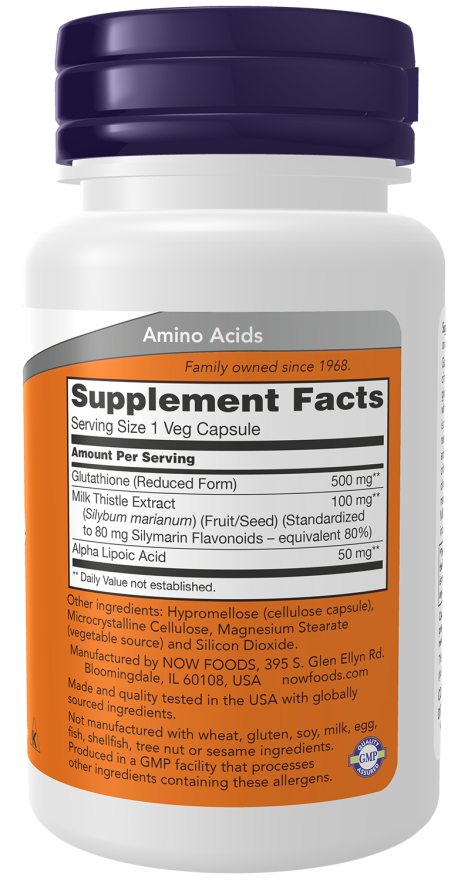Glutathione 500 mg Veg Capsules