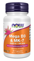 Mega D3 & MK-7 Capsules