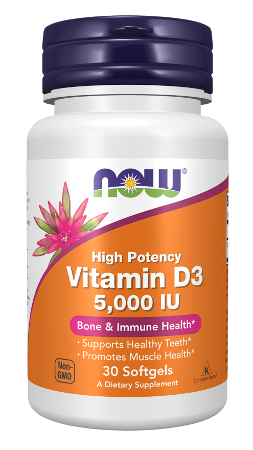 Vitamin D3 5000 IU Softgels