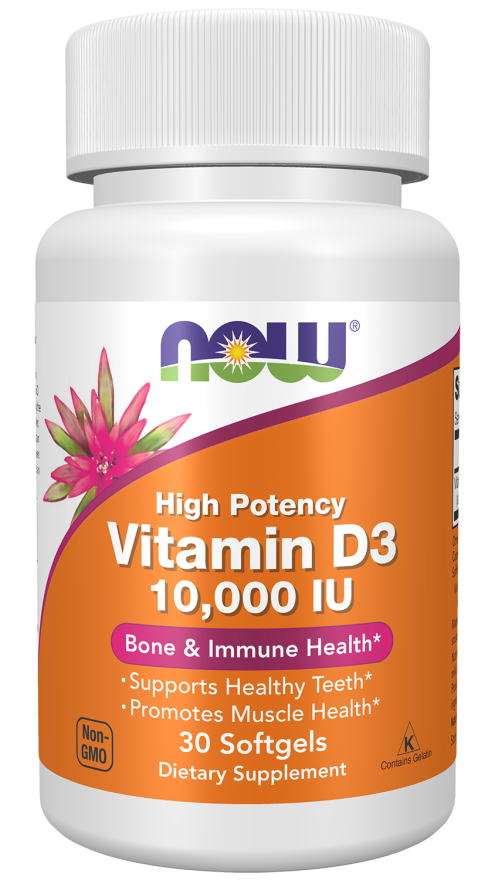 Vitamin D3 10,000 IU Softgels