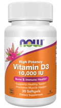 Vitamin D3 10,000 IU Softgels