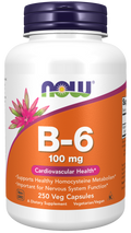 Vitamin B-6 100 mg Veg Capsules