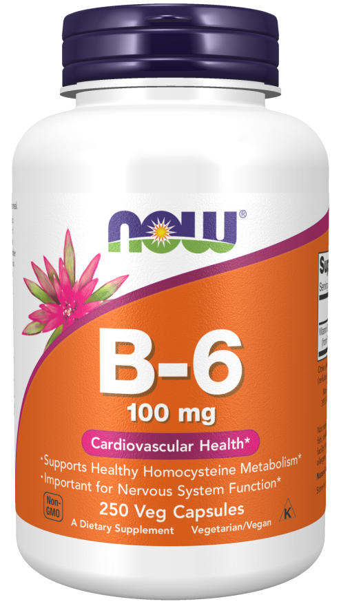 Vitamin B-6 100 mg Veg Capsules