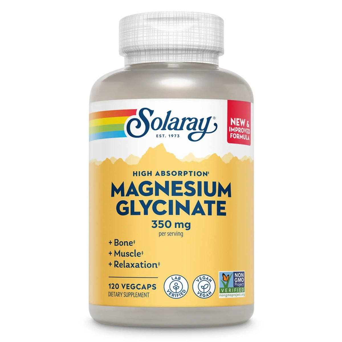 Solaray Magnesium Glycinate 350 mg