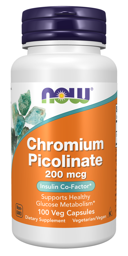 Chromium Picolinate 200 mcg Veg Capsules