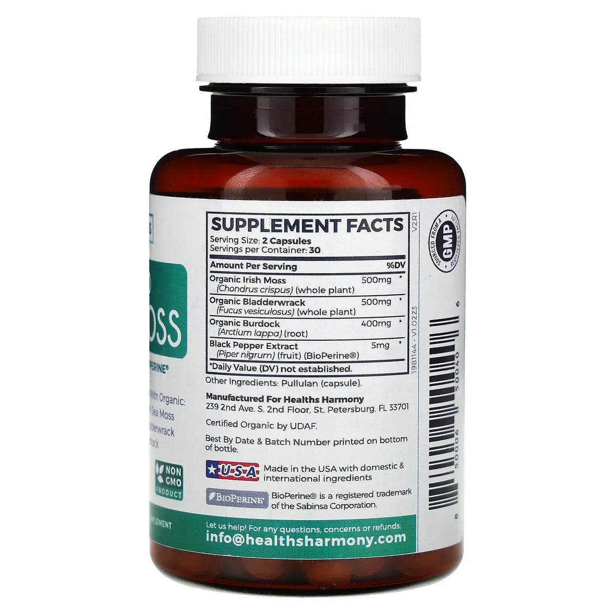 Healths Harmony Advanced Sea Moss