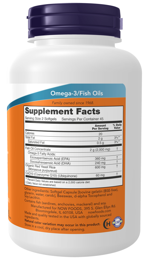 Red Omega™ Fish Oil Softgels