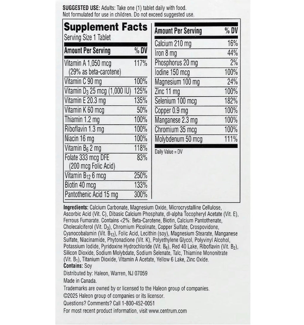 Centrum Men Multivitamin