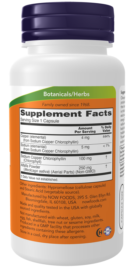 Chlorophyll 100 mg Capsules