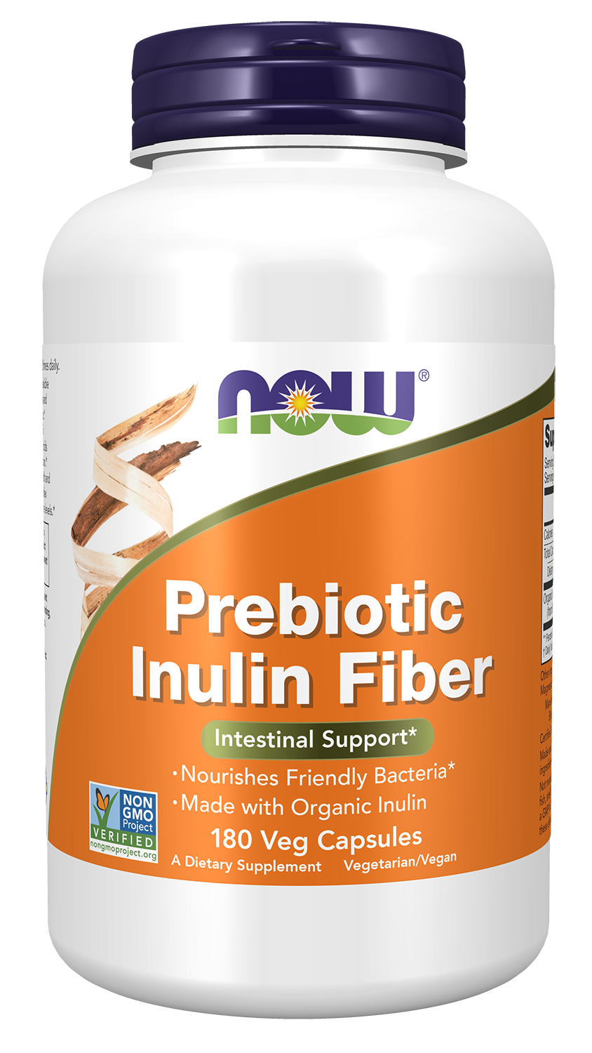 Prebiotic Inulin Fiber Veg Capsules