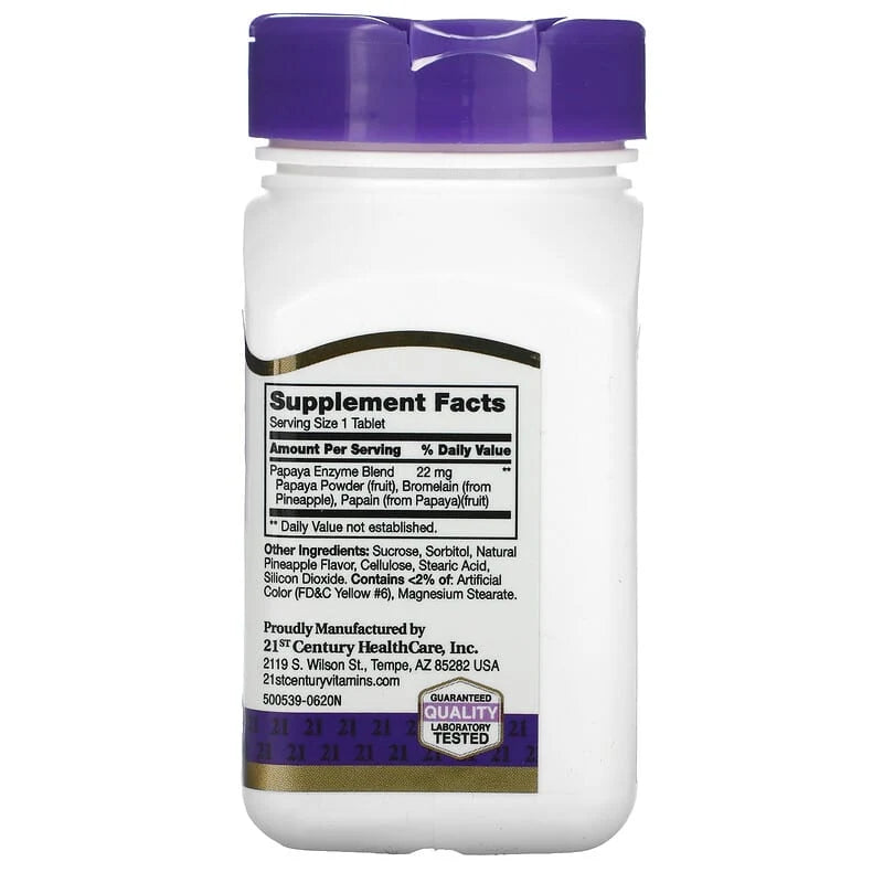 Papaya Enzyme Chewables