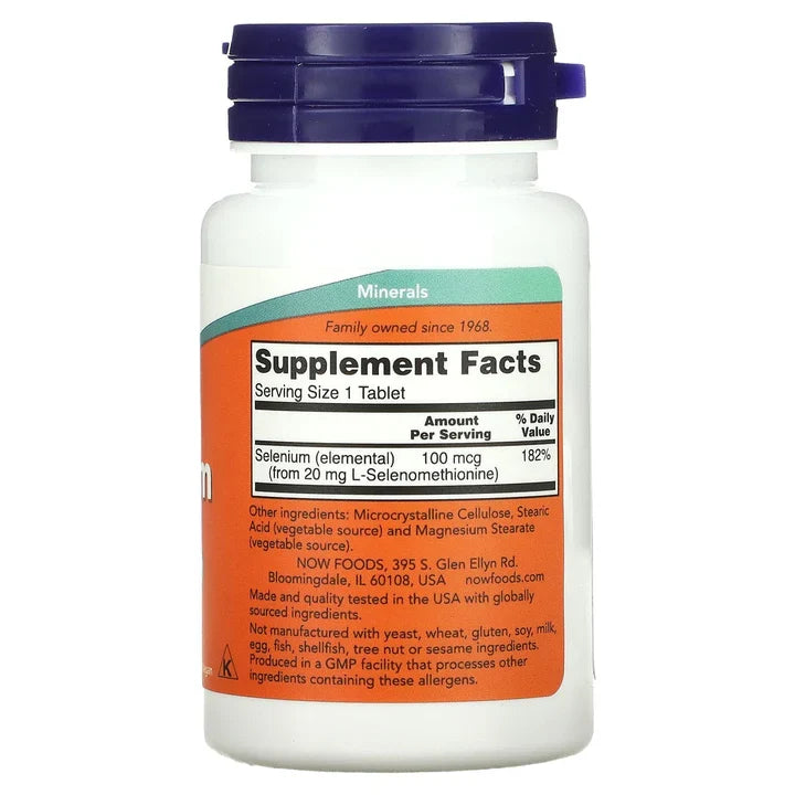 NOW Selenium 100 mcg