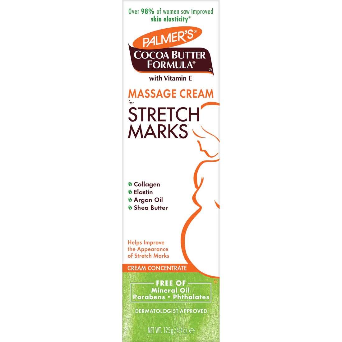 Cocoa Butter Massage Cream for Stretch Marks