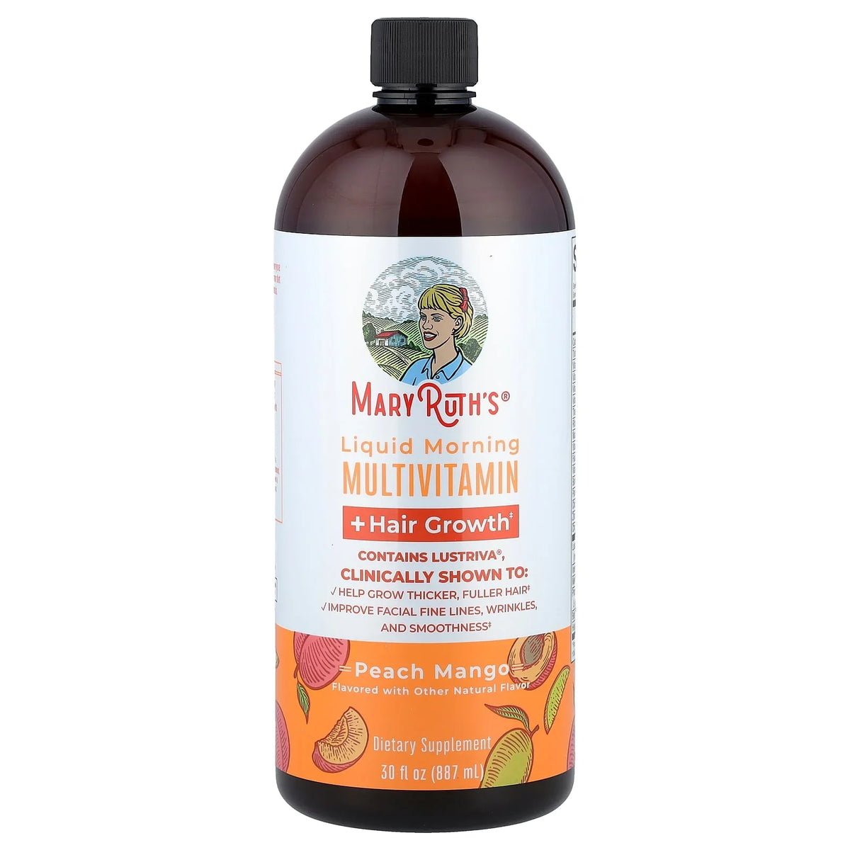 MaryRuth's Liquid Morning Multivitamin + Hair Growth (887 ml / 30 fl oz)