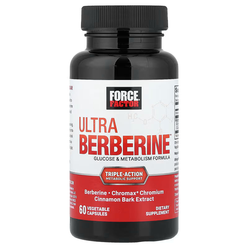 Force Factor Ultra Berberine Triple-Action Metabolic Support
