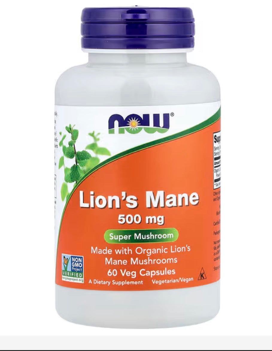NOW Lion's Mane 500 mg