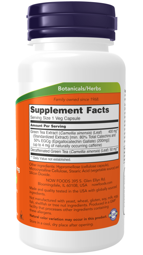 NOW EGCg Green Tea Extract 400 mg