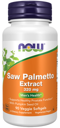 Saw Palmetto Extract 320 mg Veggie Softgels