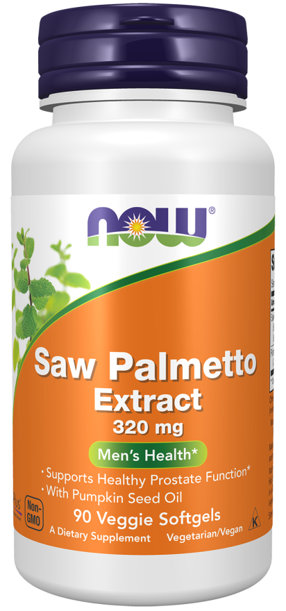 Saw Palmetto Extract 320 mg Veggie Softgels
