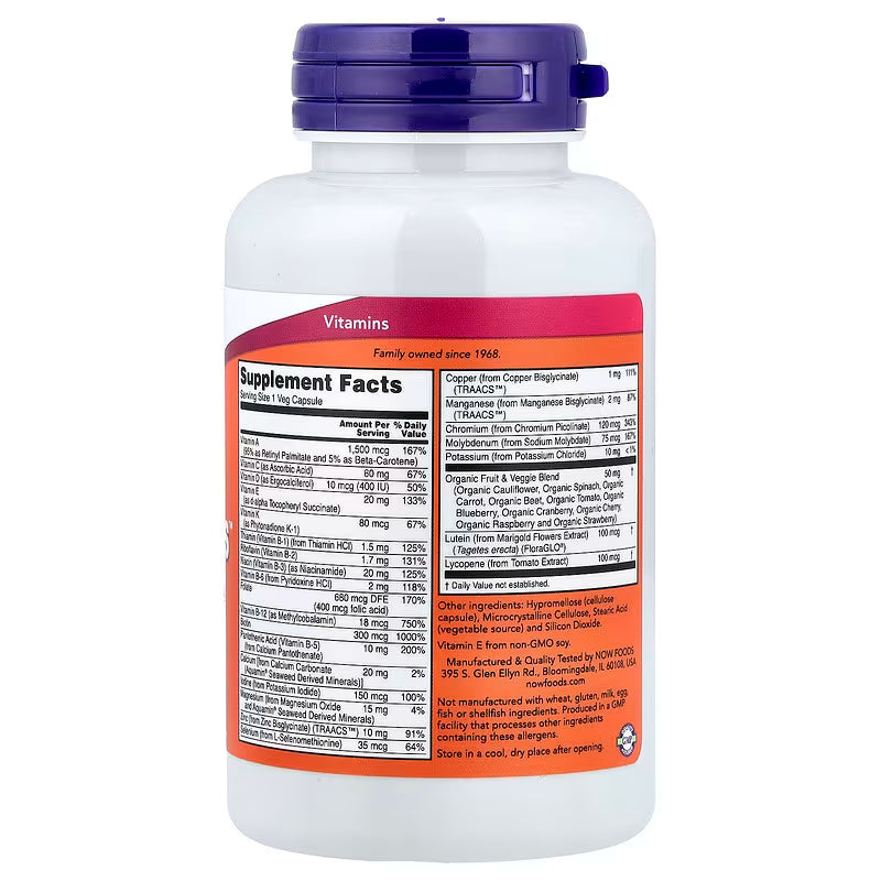NOW Foods Daily Vits Multivitamin & Mineral