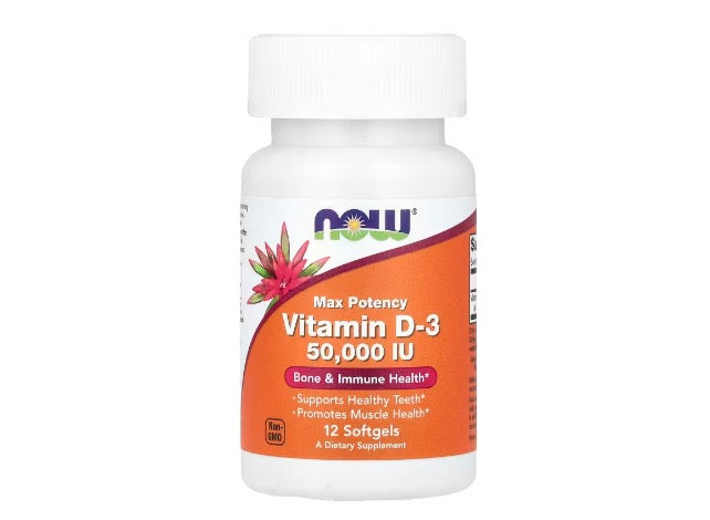 NOW Vitamin D-3 50,000 IU