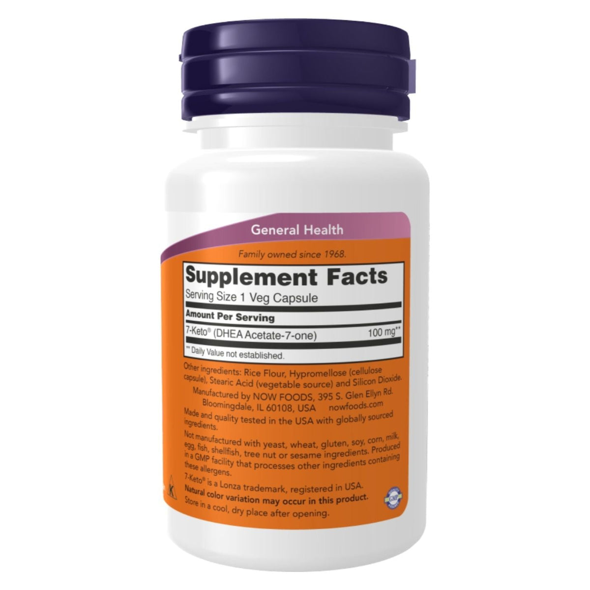 NOW 7-KETO 100 mg