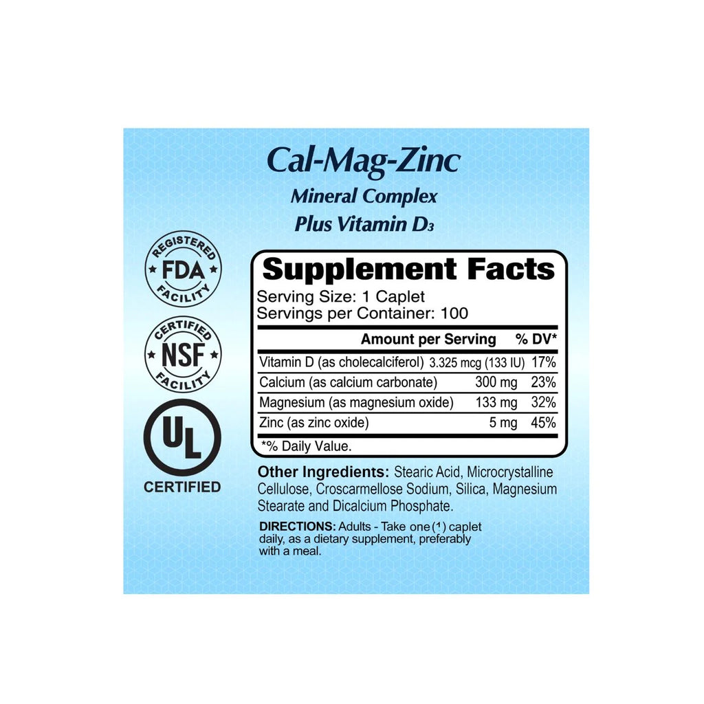 Cal Mag Zinc +D3