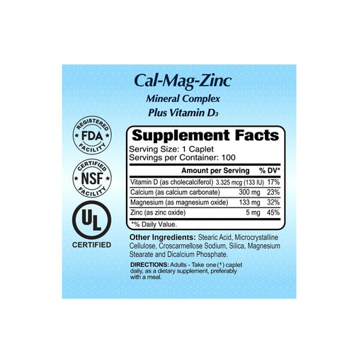 Cal Mag Zinc +D3