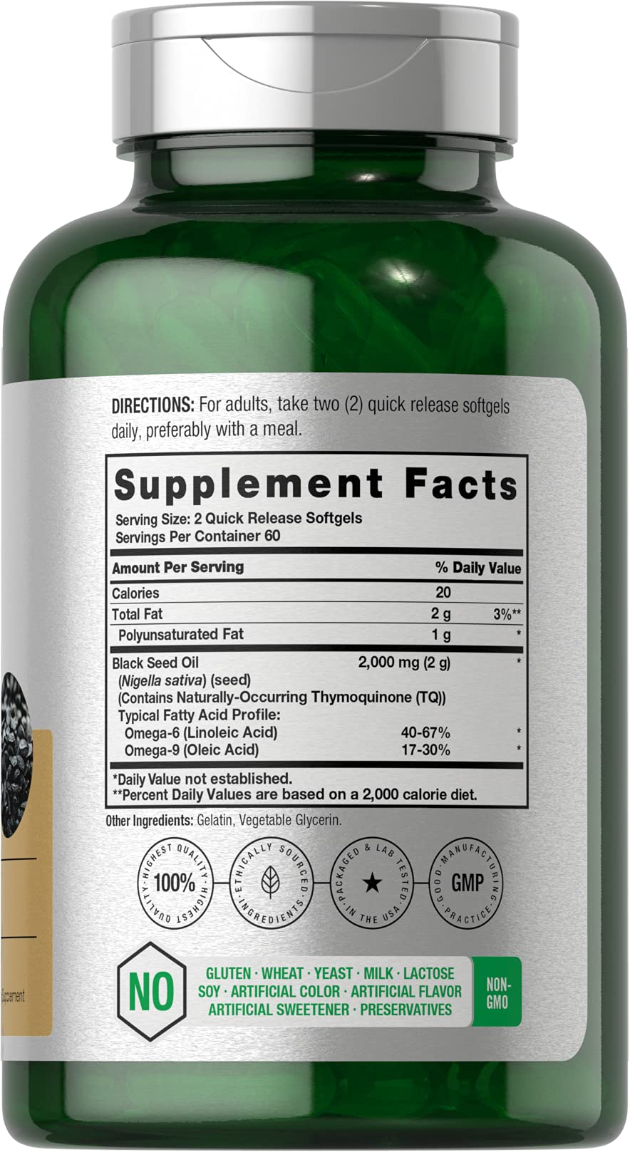 Horbaach Black Seed Oil 1000 mg