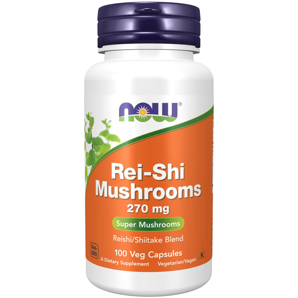 NOW Rei-Shi Mushrooms 270 mg