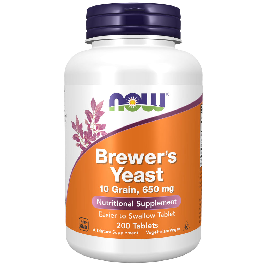 NOW Brewer's Yeast 650 mg