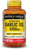 Mason Natural Odorless Garlic 500 mg