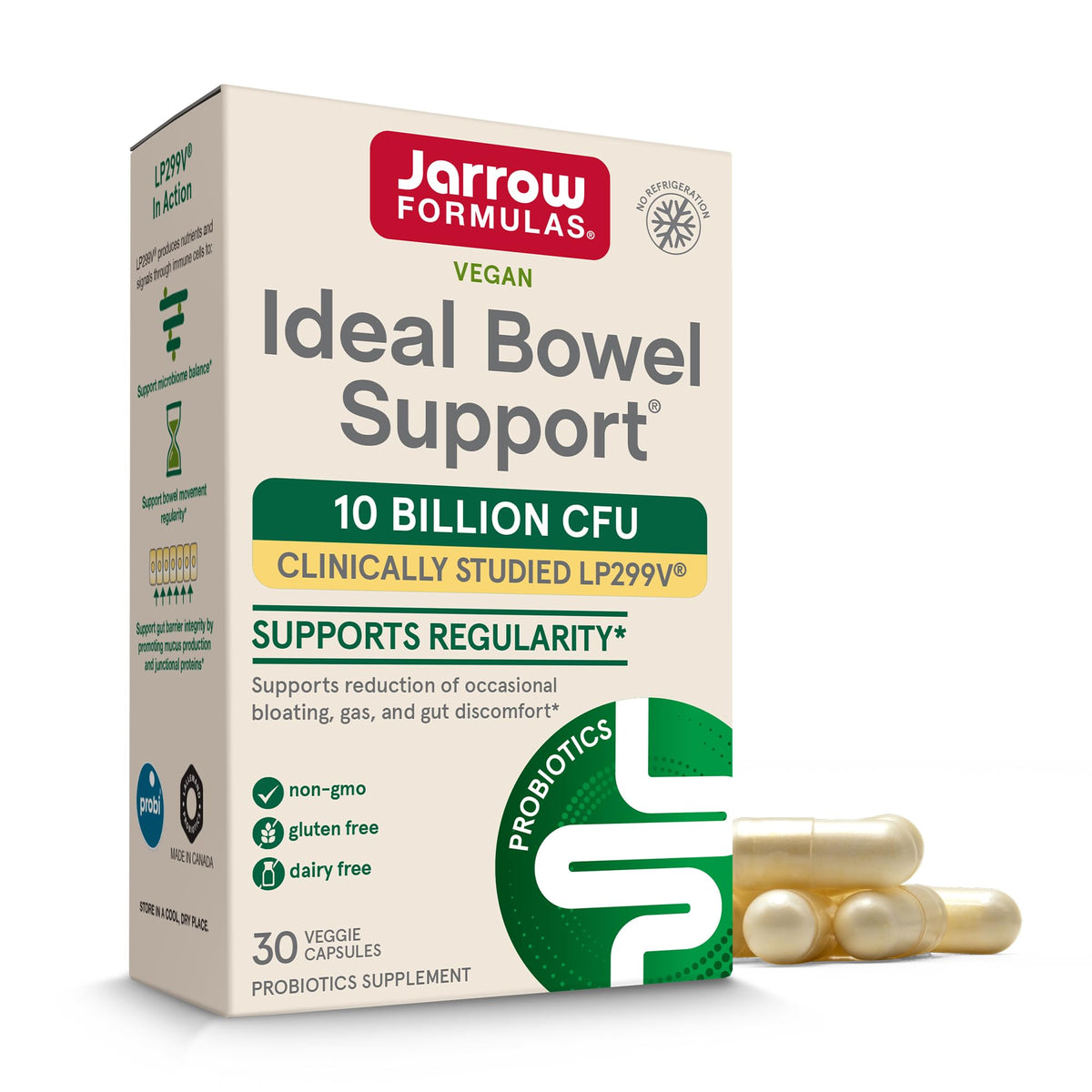 Jarrow Formulas Ideal Bowel Support 10 Billion CFU
