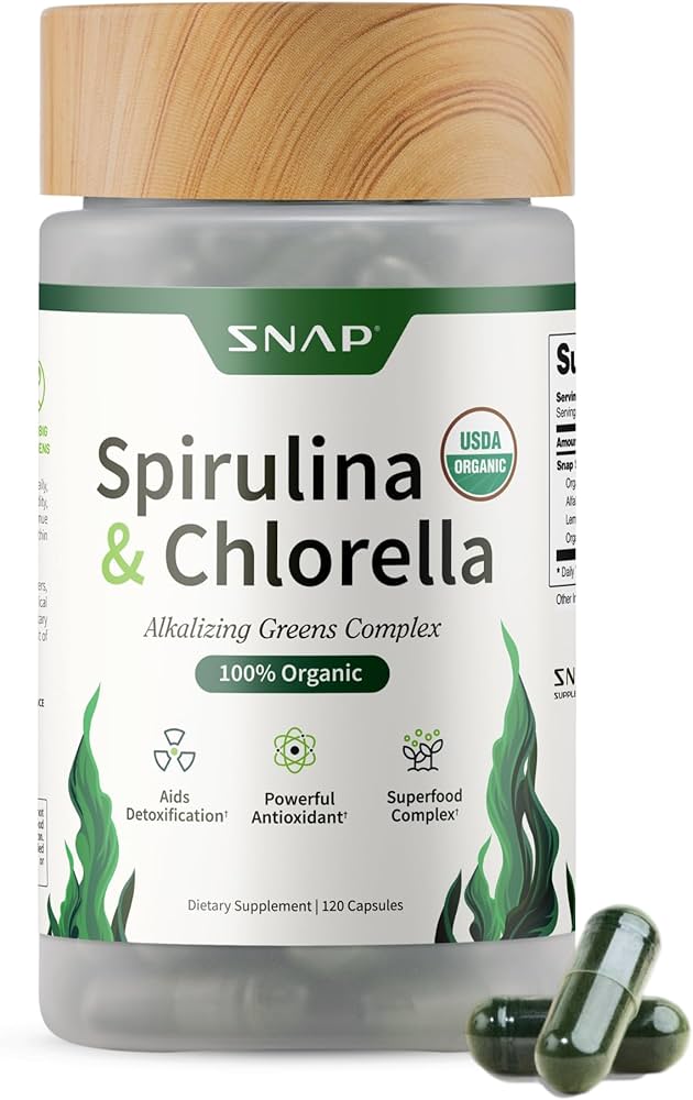 SNAP Spirulina & Chlorella