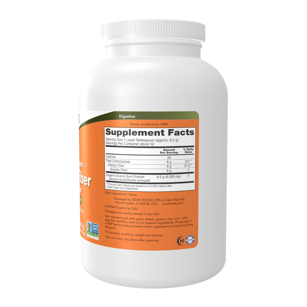 NOW Acacia Fiber Pure Powder