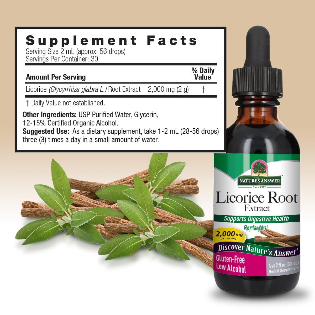 Nature's Answer Licorice Root Fluid Extract
