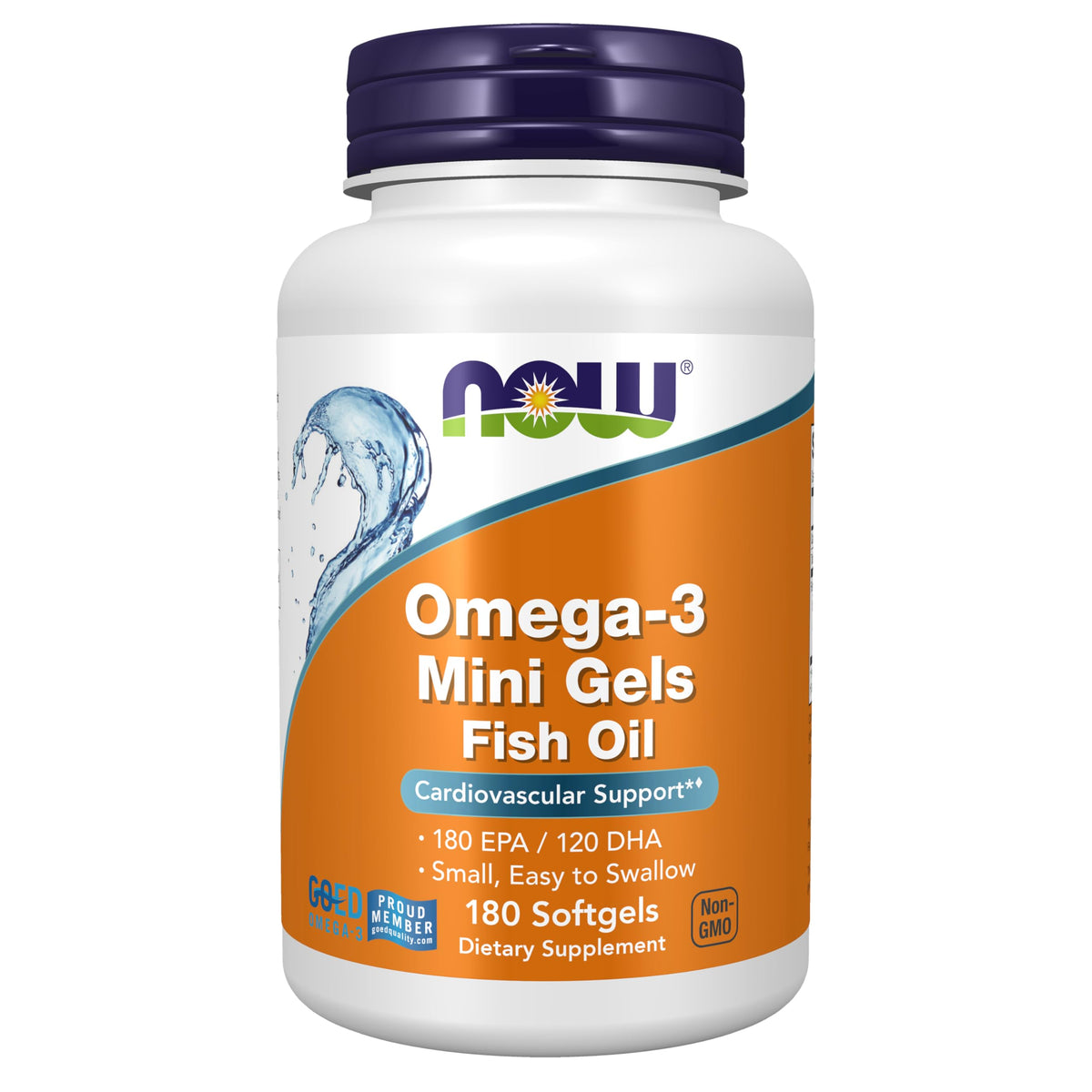NOW Omega-3 Mini Gels Fish Oil