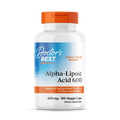 Doctor's Best Alpha-Lipoic Acid 600, 600 mg, 180 Veggie Caps