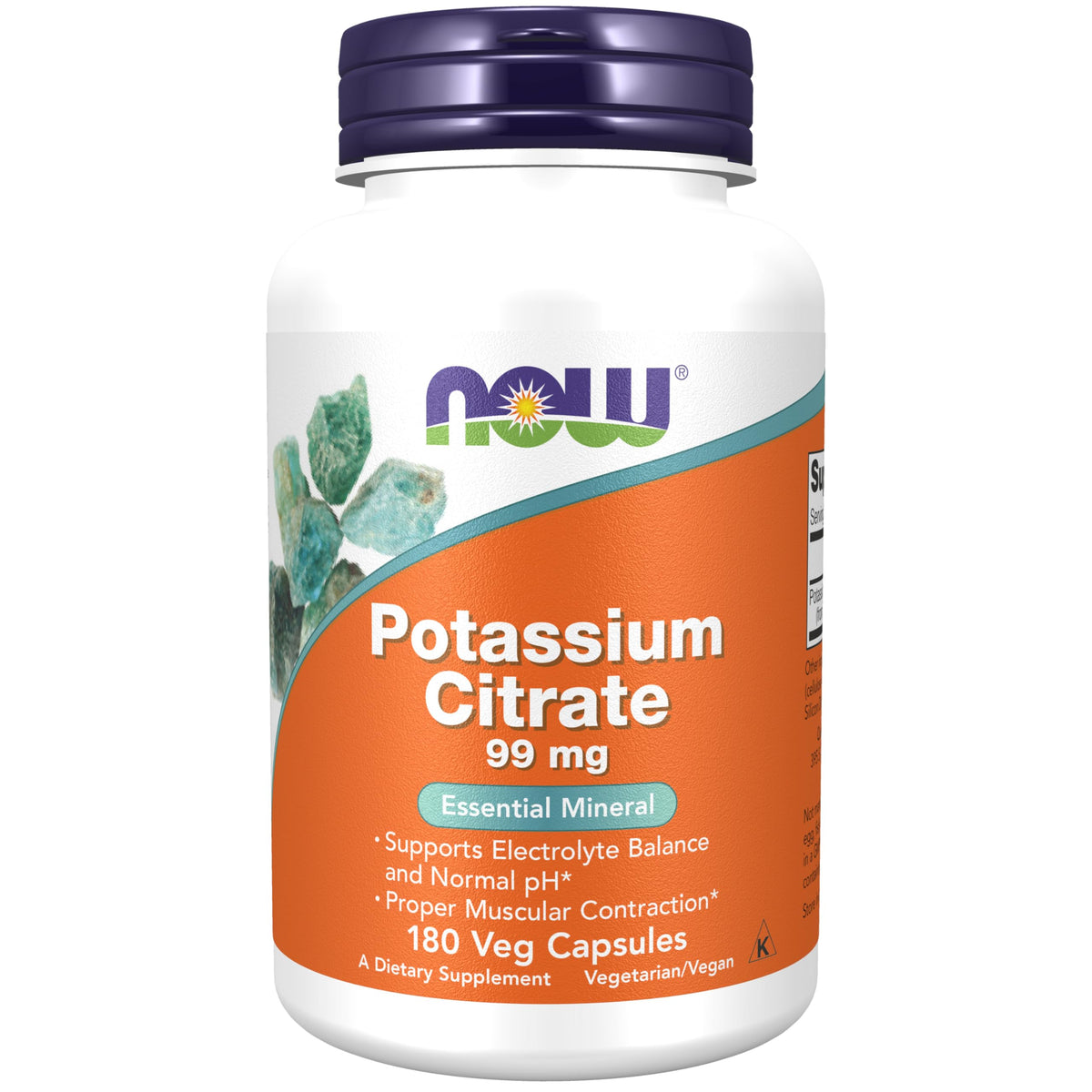 NOW Potassium Citrate 99 mg