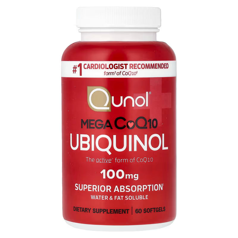 Qunol Mega CoQ10 Ubiquinol 100 mg