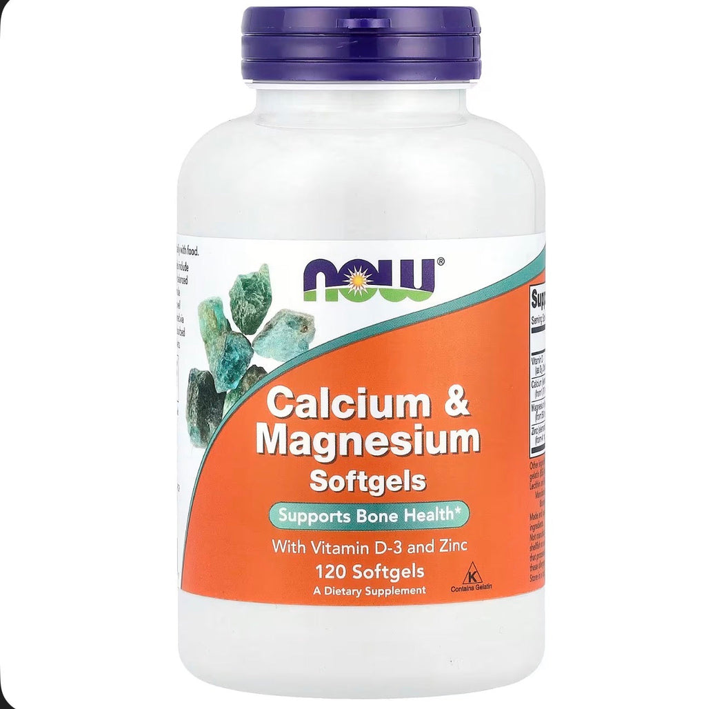 NOW Calcium & Magnesium Softgels