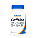 Nutricost Caffeine with L-Theanine 100 mg / 100 mg