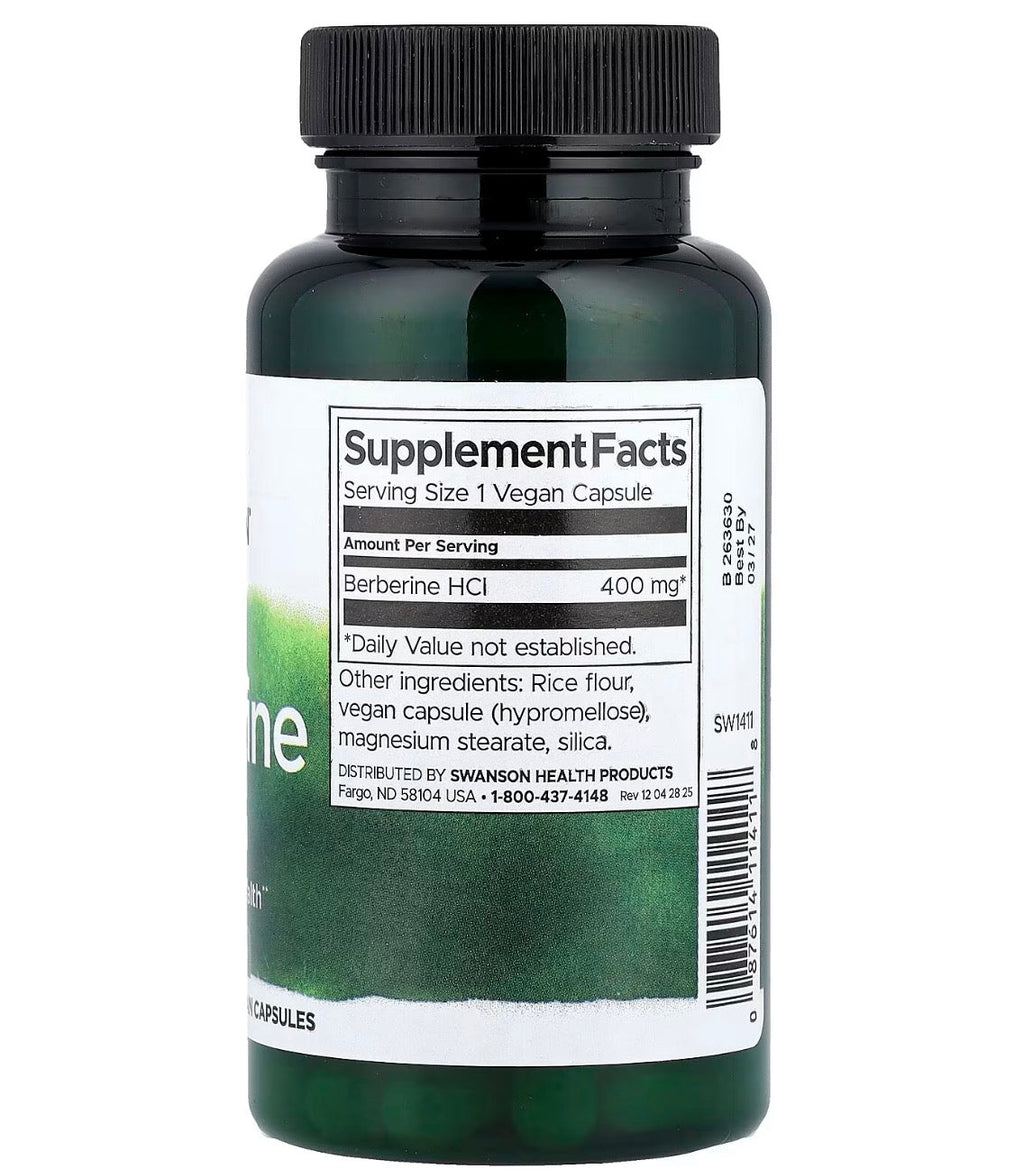 Swanson Berberine 400 mg