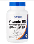 Nutricost Vitamin B12 (Methylcobalamin) 1000 mcg
