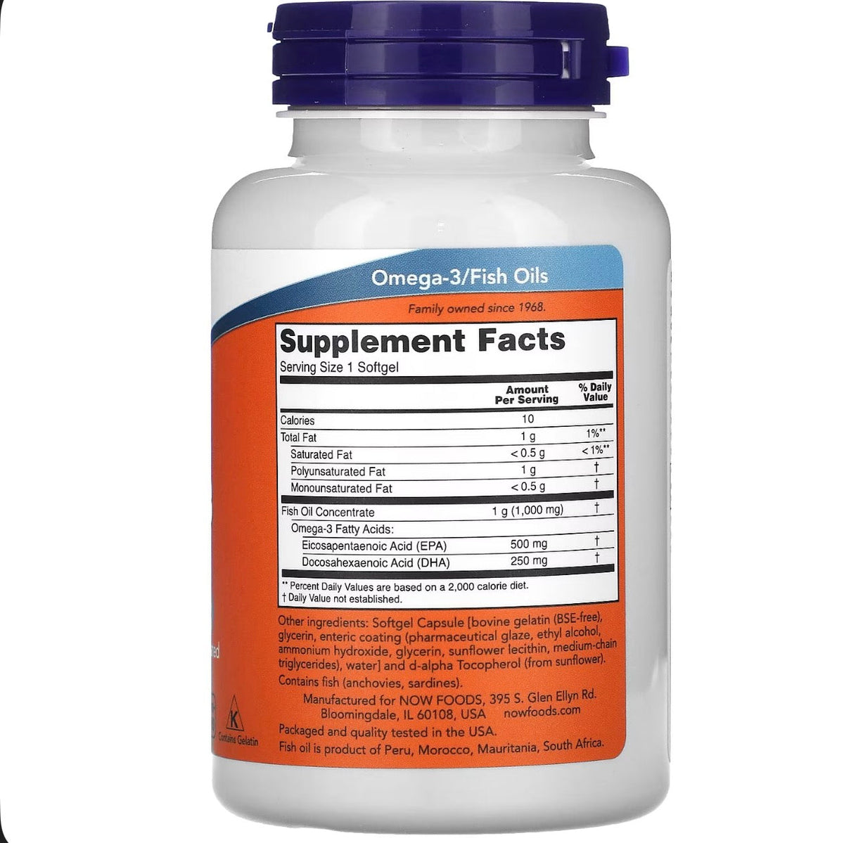NOW Ultra Omega-3 Fish Oil