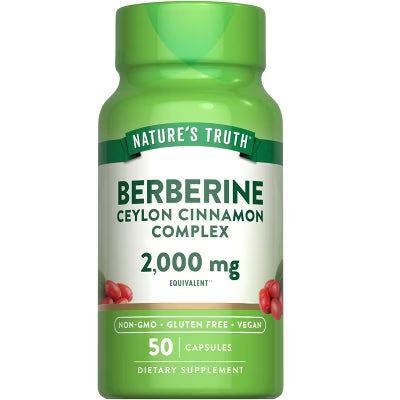Nature's Truth Berberine Ceylon Cinnamon Complex