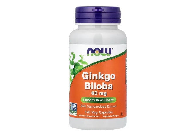 NOW Ginkgo Biloba 60 mg