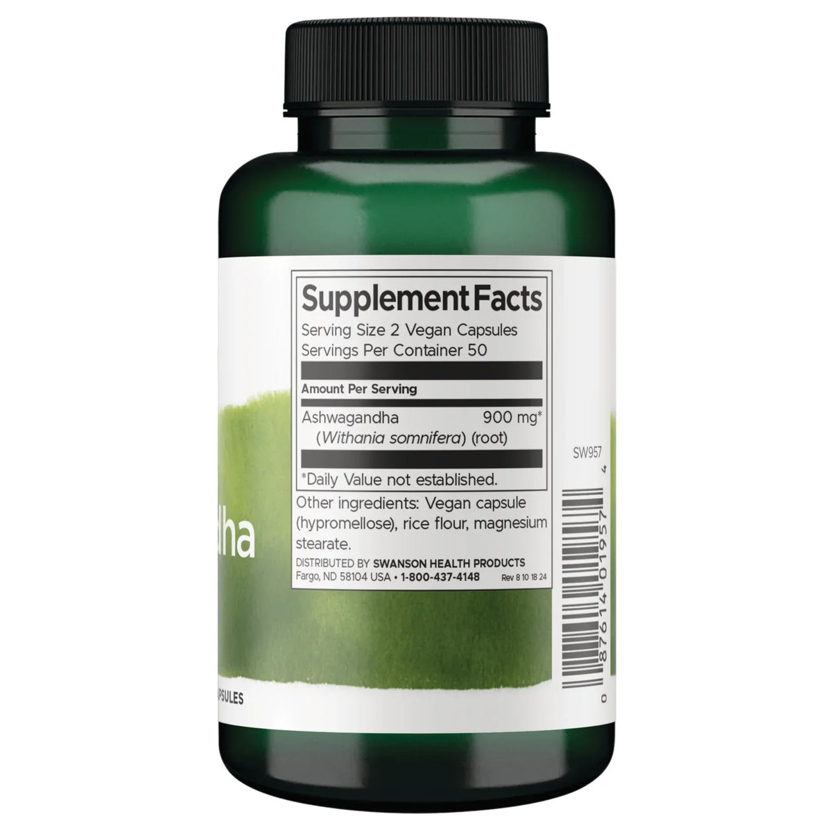 Swanson Full Spectrum Ashwagandha 450 mg