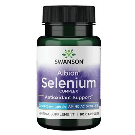 Swanson Albion Selenium 200 mcg